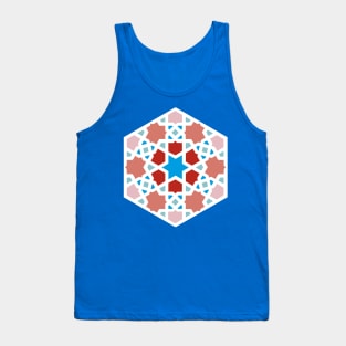 Coral Island Arabic Tiles Tank Top